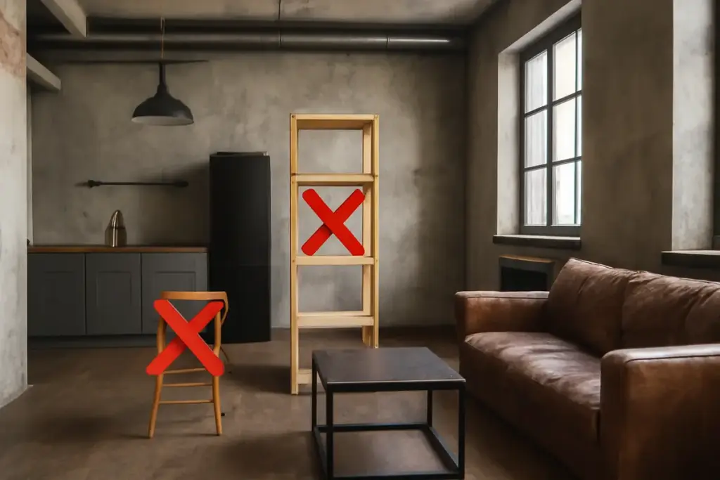 Stile industriale in casa: quali errori evitare per non compromettere il design e la funzionalità