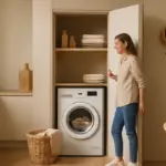 Si può integrare una lavanderia funzionale senza lavori invasivi? L’idea che semplifica la vita in casa